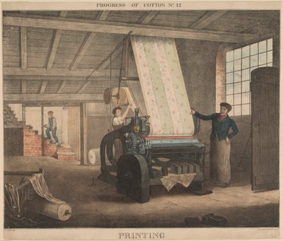 Voortgang van katoen, #12: Afdrukken door James Richard Barfoot