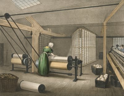 Scheren en Winden, Voortgang van Katoen Nr. 8 door James Richard Barfoot