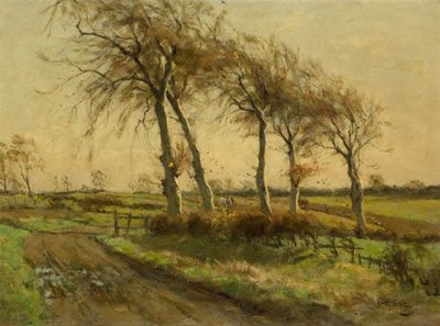Een open dag in de winter door James Riddel
