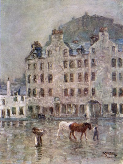 White Hart Inn, Grassmarket door James Riddel