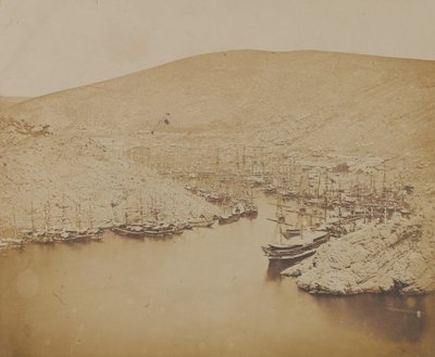 Haven van Balaklava, 1855 door James Robertson