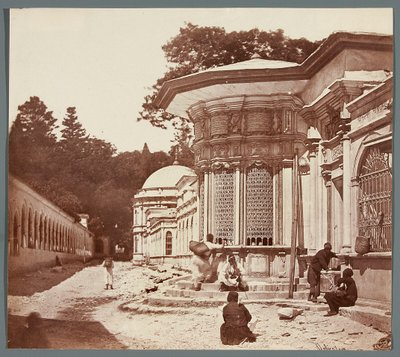 Fontaine de Eyoub [Istanboel. Fontein van sultan Eyüp?] door James Robertson