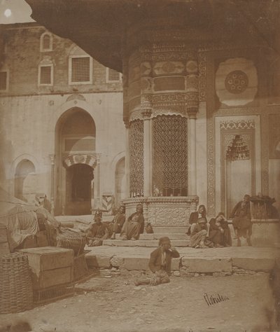 Poort naar het Keizerlijk Paleis en Fontein van Ahmed III door James Robertson