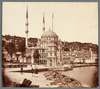 "Mosquée de Tophanna" [Istanbul. De moskee in Tophane] door James Robertson