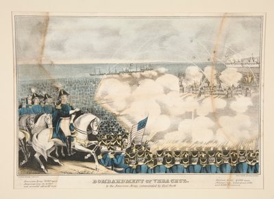 Bombardement van Vera Cruz door James S. Baillie