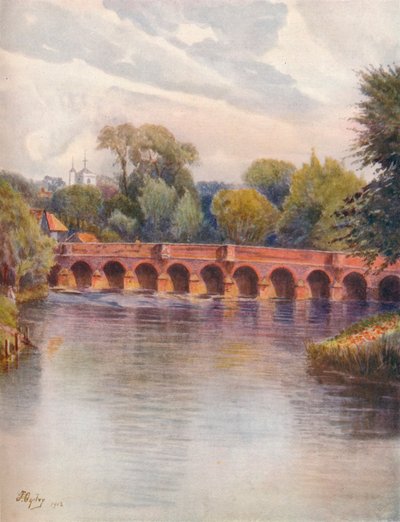Leatherhead Bridge door James S Ogilvy
