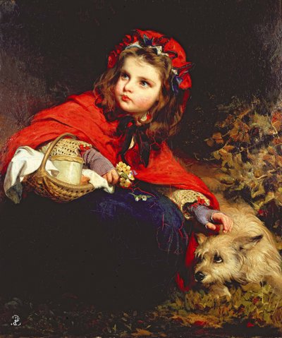 Roodkapje door James Sant