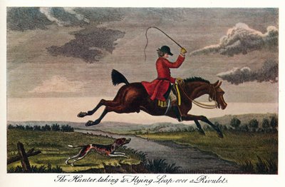 De Jager die een Sprong over een Beekje Maakt, c1740, 1922 door James Seymour