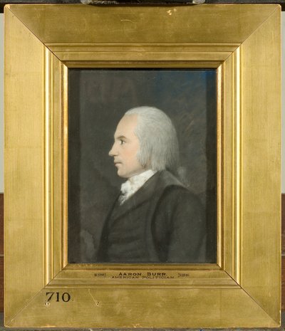 Aaron Burr, ca. 1797 door James Sharples