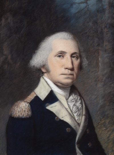 George Washington, waarschijnlijk 1796-97 door James Sharples