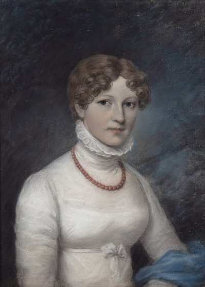 Mevrouw Morgan, circa 1794 door James Sharples