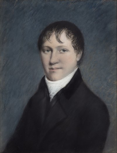 Sir Humphry Davy Bart, waarschijnlijk 1804-09 door James Sharples