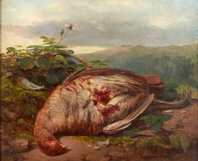 Een stilleven van dood wild door James Sr Hardy