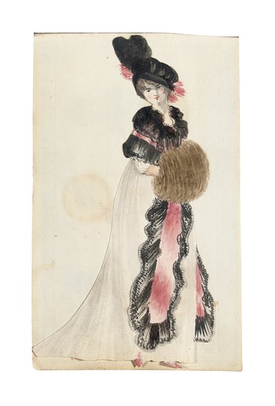 Portret, vermoedelijk van Jane Austen door James Stanier Clarke
