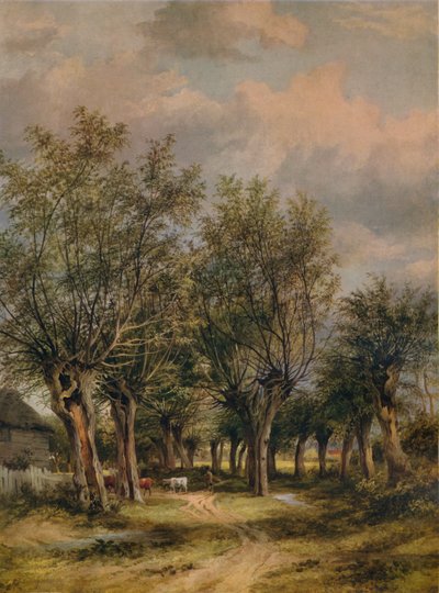 Een laan nabij Norwich, ca. 1837 door James Stark