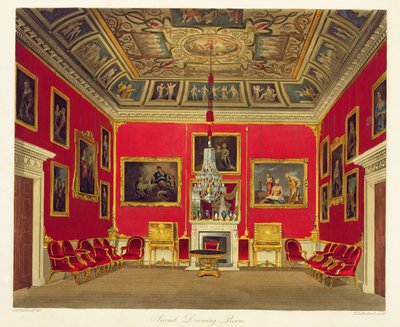 De Tweede Salon, Buckingham House, uit 