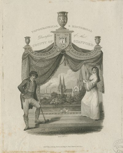 Lichfield Cathedral - Zuidwestelijke Aanblik door James Storer