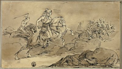 Cavalerie Gaat de Strijd Aan door James Stuart