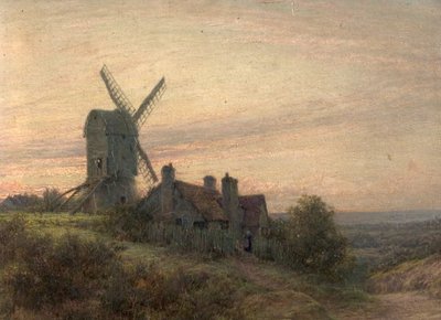 Nottingham Bos en Windmolen door James T. Hart