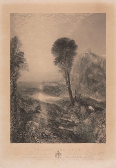 Mercurius en Argus door James T. Willmore