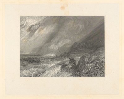Penmaen Mawr, Caernarvonshire door James T. Willmore