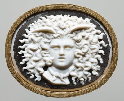 Hoofd van Medusa door James Tassie