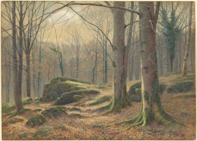 Een winterochtend, rijp smelt door James Thomas Watts