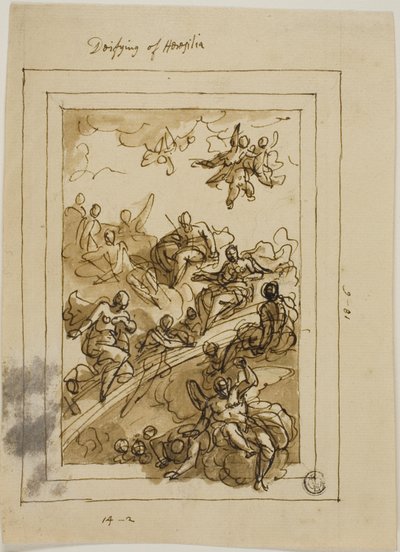 Vergoddelijking van Horofilia door James Thornhill