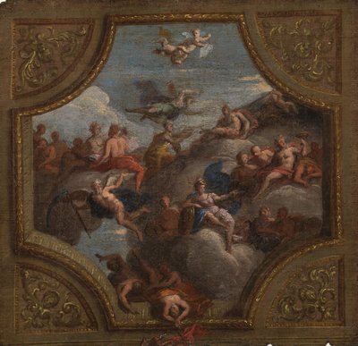 Schets voor een Plafonddecoratie, 1700 door James Thornhill