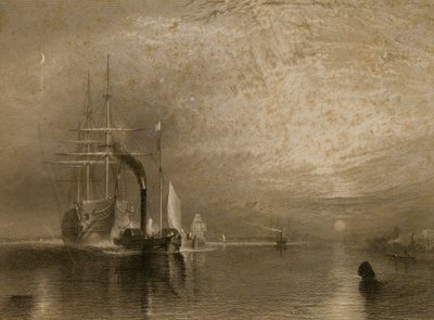 De oude Temeraire door James Tibbitts Willmore