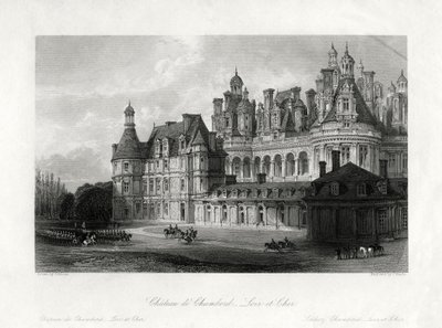 Chateau de Chambord, Loir-et-Cher, Frankrijk door James Tingle