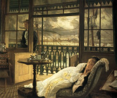 Een voorbijgaande storm door James Tissot