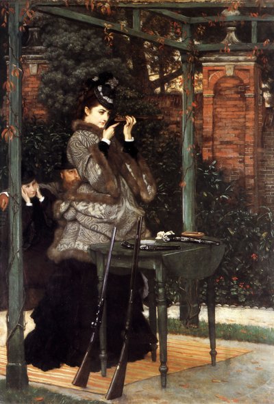 Op de schietbaan door James Tissot