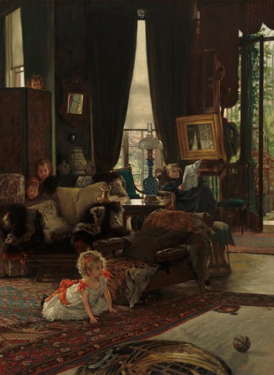 Verstoppertje door James Tissot