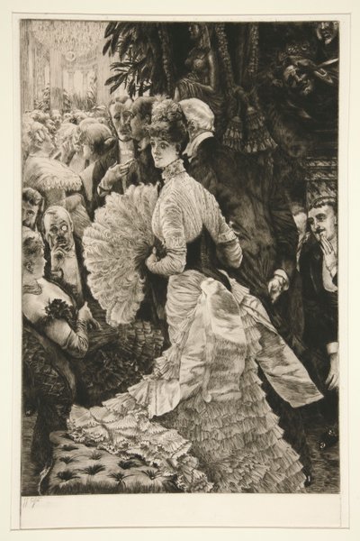 De vrouw in Parijs door James Tissot