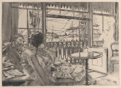 Ramsgate, 1876 door James Tissot