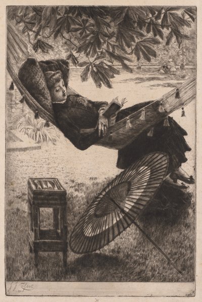 De Hangmat door James Tissot