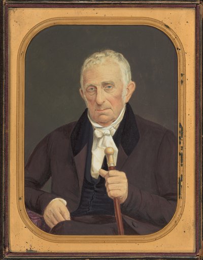 Portret van een man door James W. Williams