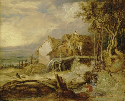 Een bovenslagmolen, c.1802-07 door James Ward