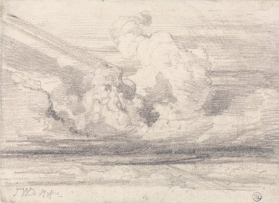 Wolkstudie door James Ward