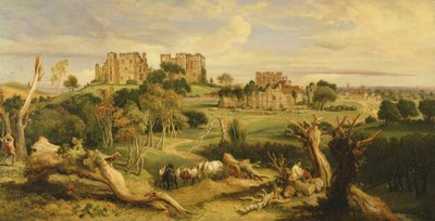 Kenilworth Castle, Warwickshire door James Ward