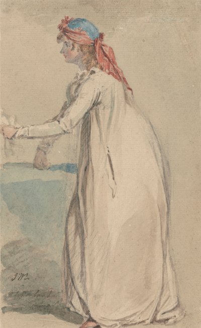 Portret van mevrouw Morland door James Ward