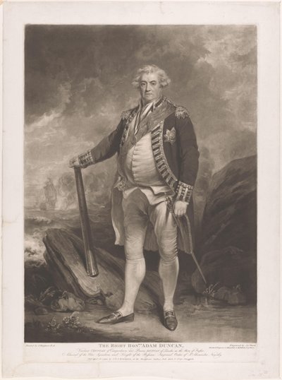 Portret van Adam Duncan door James Ward