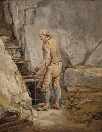 De mijnwerker door James Ward