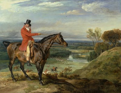 Theophilus Levett en een favoriete jager door James Ward
