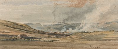 Uitzicht in de buurt van Swansea, Zuid-Wales door James Ward