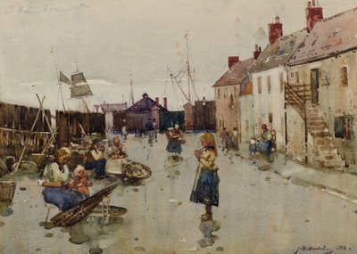 Oude Shore Head, Arbroath door James Watterston Herald