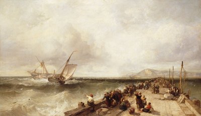 Honfleur, 1867 door James Webb