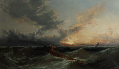Het signaal, ca. 1860 door James Webb