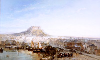 Uitzicht op Cartegena, Oostkust van Spanje door James Webb